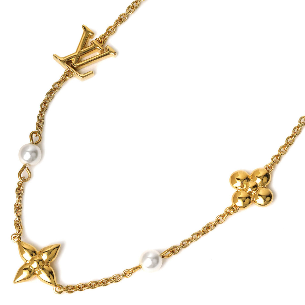 Louis Vuitton Louisa Sautoir Gold Jewelry - Picture 2 of 8